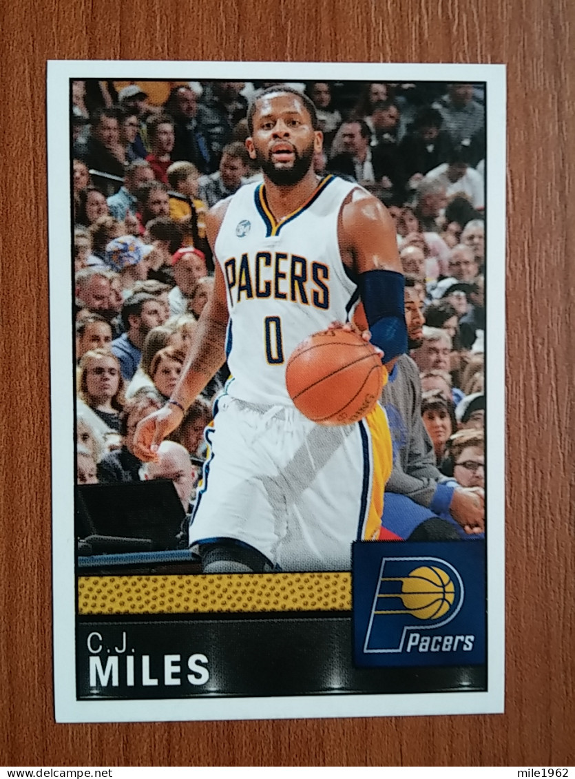 ST 40 - NBA Basketball 2016-2017, Sticker, Autocollant, PANINI, No 114 C.J. Miles Indiana Pacers - Libros