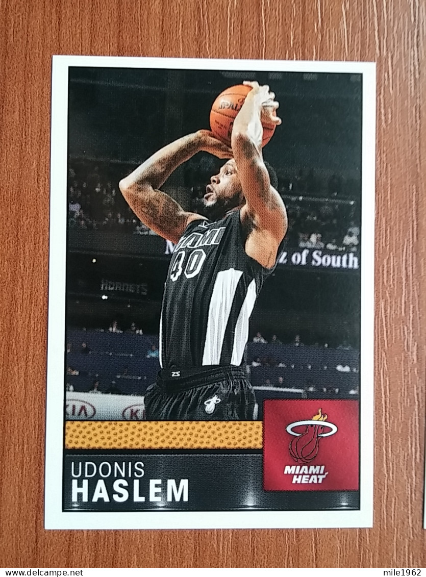 ST 40 - NBA Basketball 2016-2017, Sticker, Autocollant, PANINI, No 160 Udonis Haslem Miami Heat - Livres