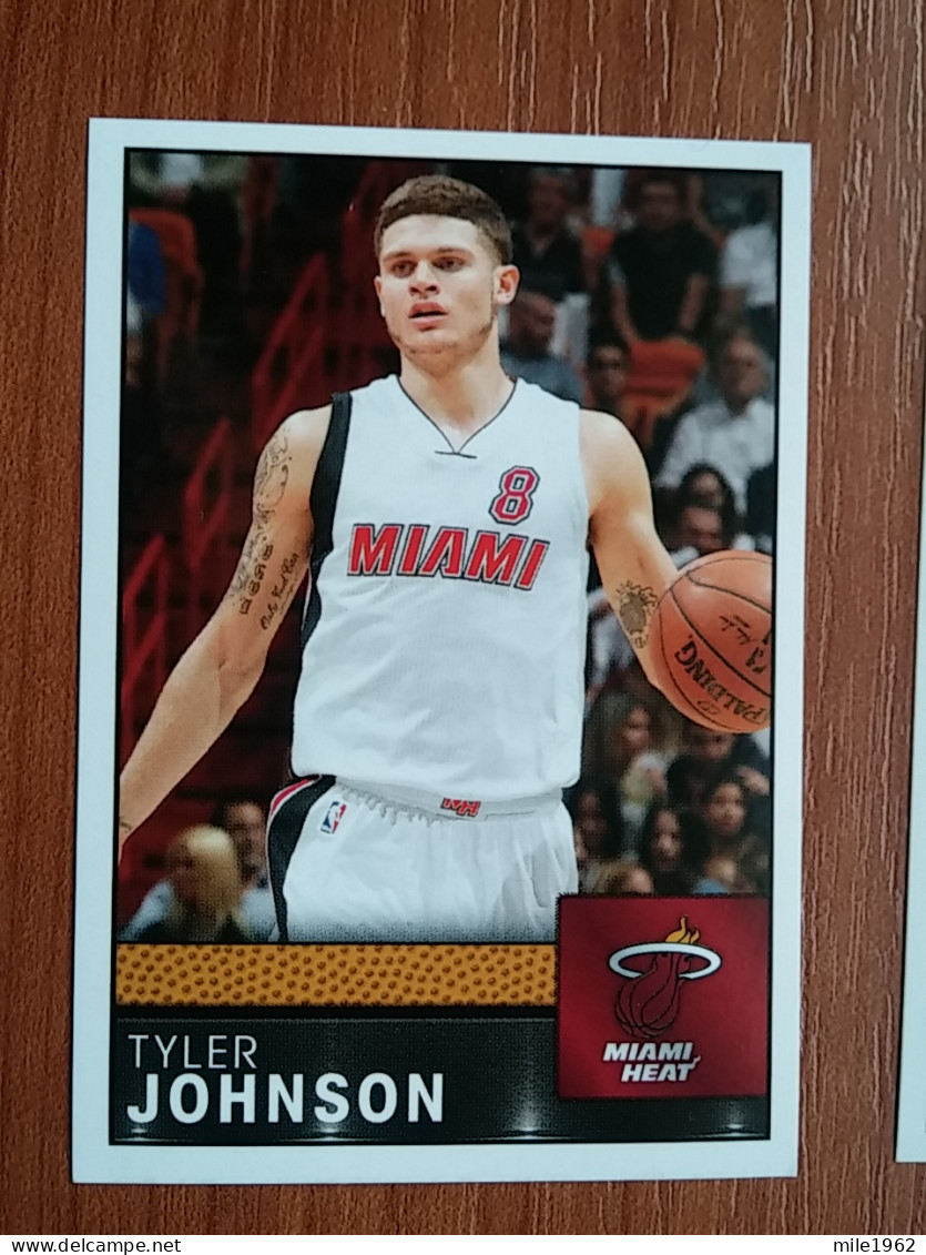 ST 40 - NBA Basketball 2016-2017, Sticker, Autocollant, PANINI, No 162 Tyler Johnson Miami Heat - Books