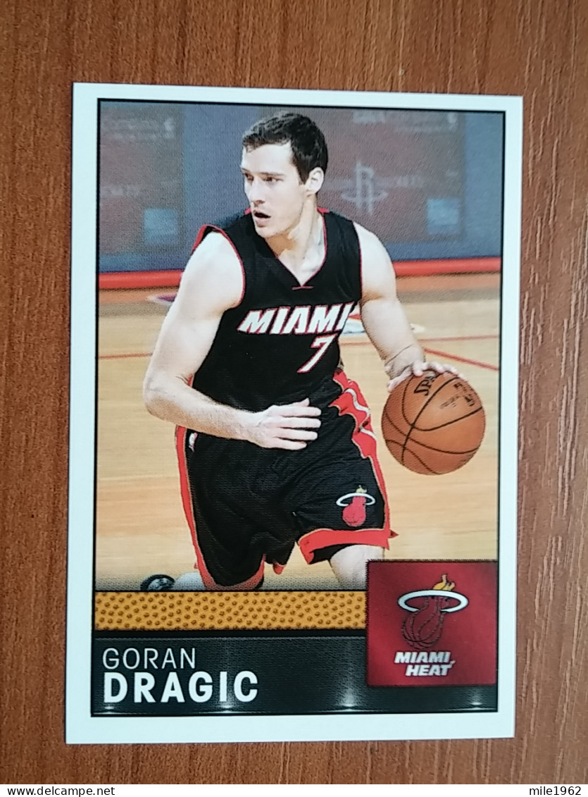 ST 40 - NBA Basketball 2016-2017, Sticker, Autocollant, PANINI, No 157 Goran Dragic Miami Heat - Libros