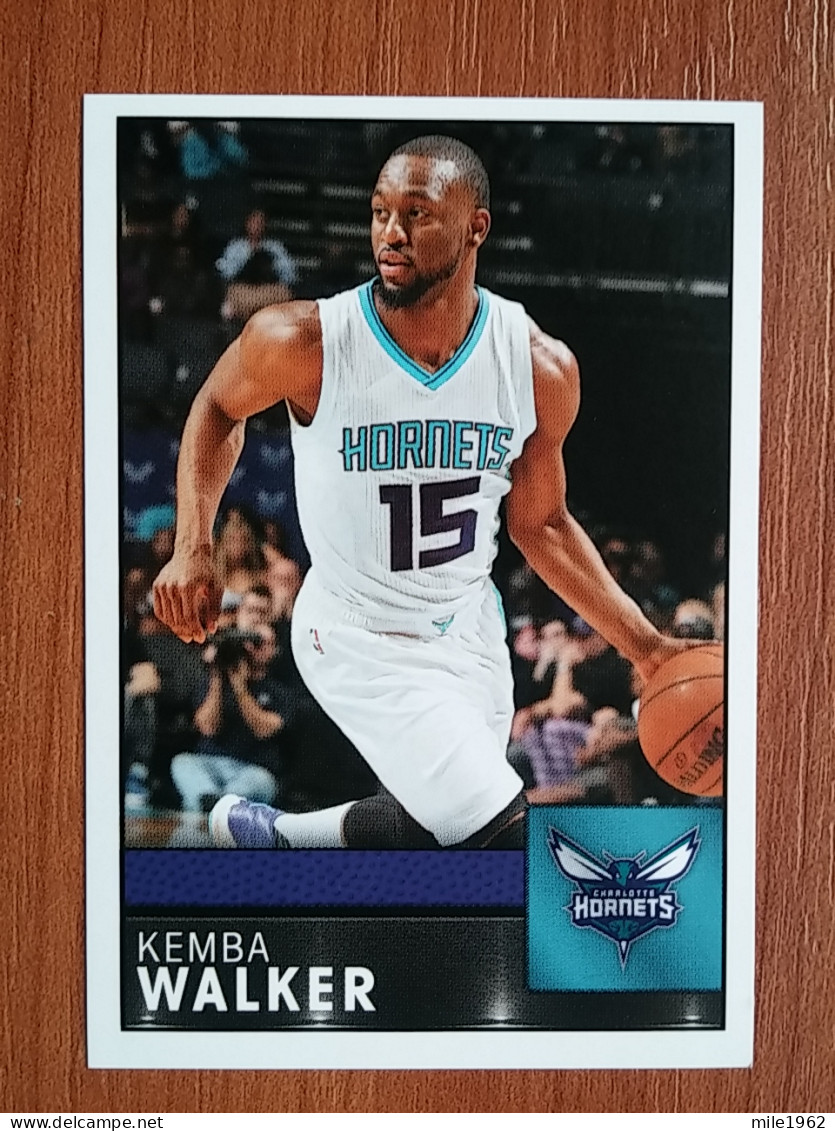 ST 40 - NBA Basketball 2016-2017, Sticker, Autocollant, PANINI, No 141 Kemba Walker Charlotte Hornets - Libros