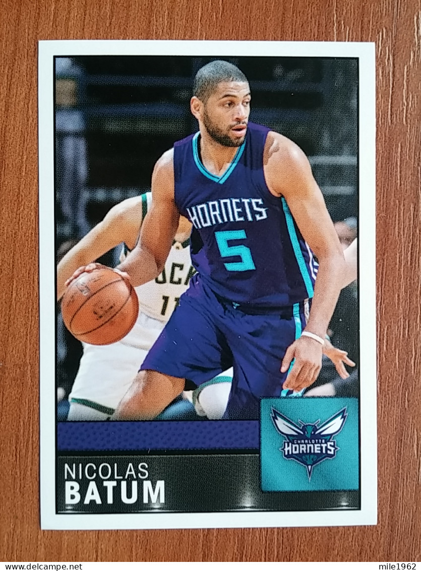 ST 40 - NBA Basketball 2016-2017, Sticker, Autocollant, PANINI, No 146 Nicolas Batum Charlotte Hornets - Libros