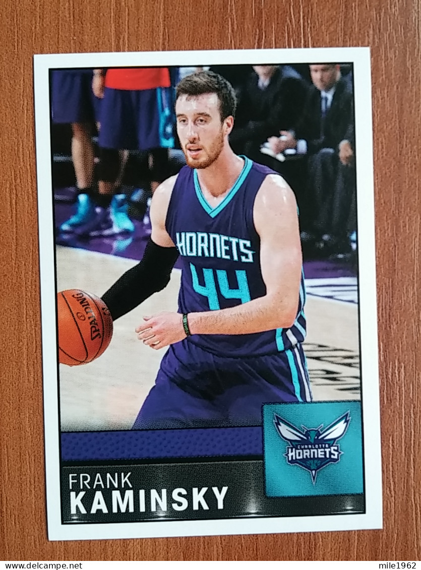 ST 40 - NBA Basketball 2016-2017, Sticker, Autocollant, PANINI, No 145 Frank Kaminsky Charlotte Hornets - Libros