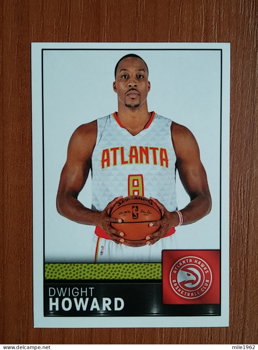 ST 41 - NBA Basketball 2016-2017, Sticker, Autocollant, PANINI, No 135 Dwight Howard Atlanta Hawks - Books