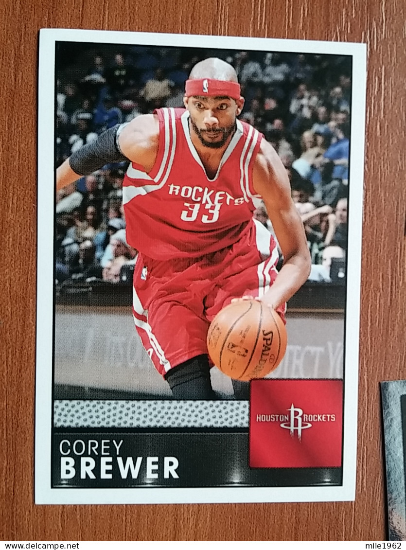 ST 41 - NBA Basketball 2016-2017, Sticker, Autocollant, PANINI, No 205 Corey Brewer Houston Rockets - Libros