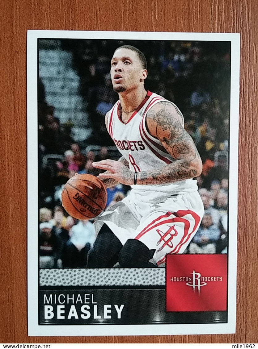 ST 41 - NBA Basketball 2016-2017, Sticker, Autocollant, PANINI, No 203 Michael Beasley Houston Rockets - Books