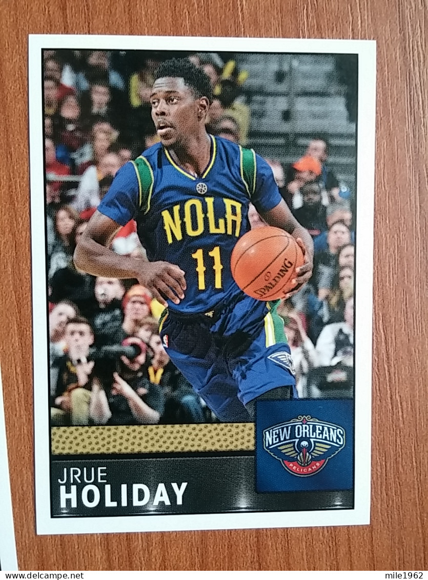 ST 41 - NBA Basketball 2016-2017, Sticker, Autocollant, PANINI, No 225 Jrue Holiday New Orleans Pelicans - Livres