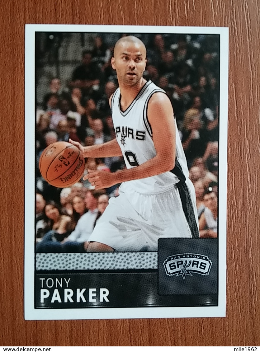 ST 41 - NBA Basketball 2016-2017, Sticker, Autocollant, PANINI, No 238 Tony Parker San Antonio Spurs - Libri
