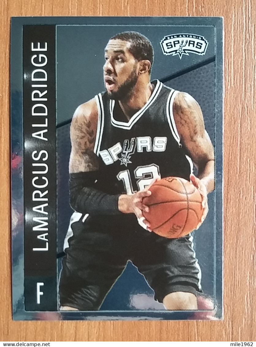 ST 41 - NBA Basketball 2016-2017, Sticker, Autocollant, PANINI, No 247 LaMarcus Aldridge San Antonio Spurs - Books