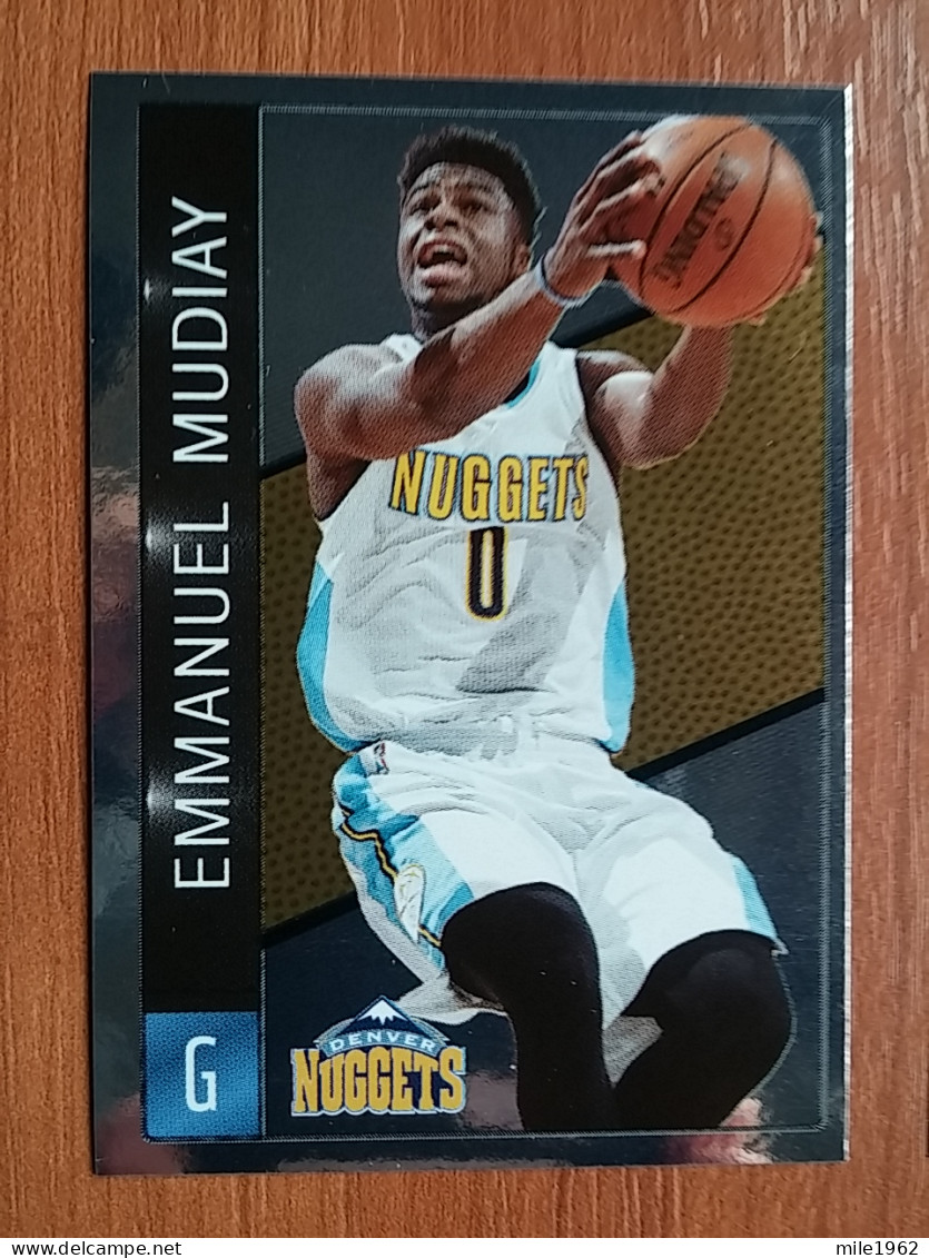 ST 41 - NBA Basketball 2016-2017, Sticker, Autocollant, PANINI, No 258 Emmanuel Mudiay Denver Nuggets - Bücher