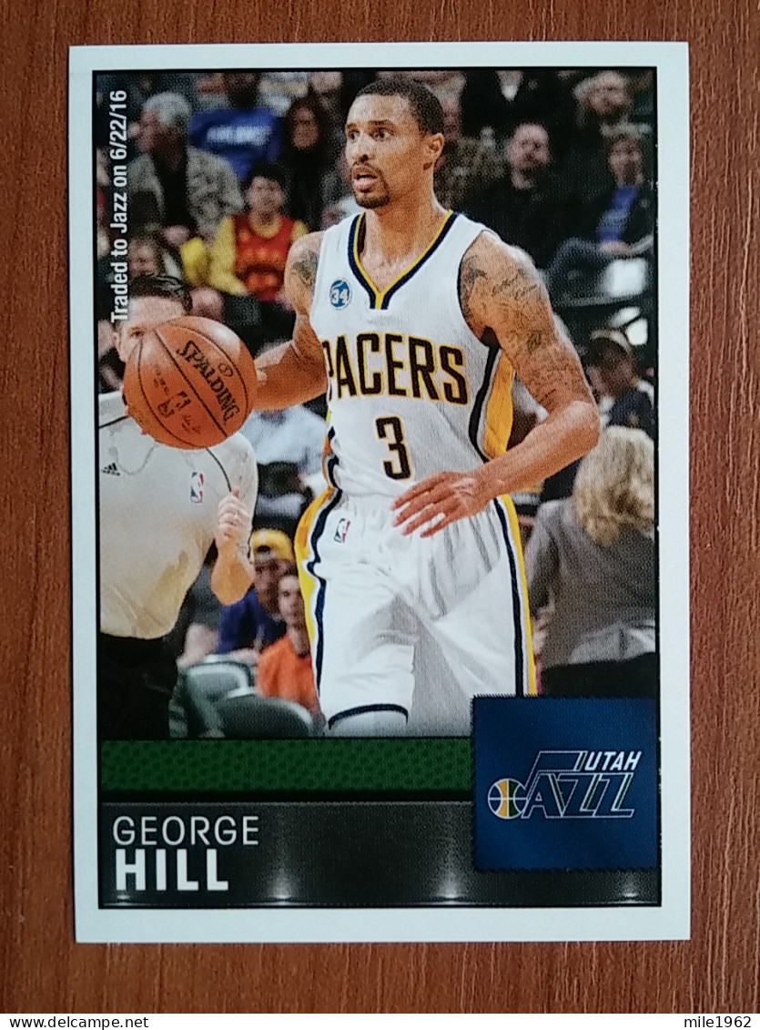 ST 42 - NBA Basketball 2016-2017, Sticker, Autocollant, PANINI, No 302 George Hill Utah Jazz - Livres