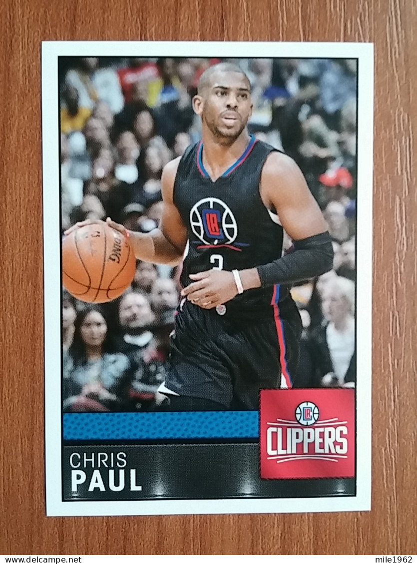 ST 42 - NBA Basketball 2016-2017, Sticker, Autocollant, PANINI, No 329 Chris Paul Los Angeles Clippers - Books