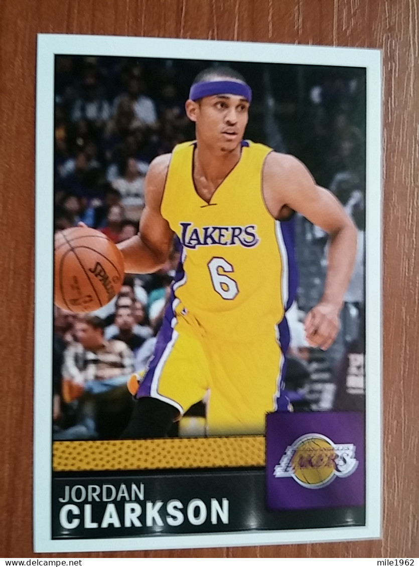 ST 42 - NBA Basketball 2016-2017, Sticker, Autocollant, PANINI, No 333 Jordan Clarkson Los Angeles Lakers - Livres