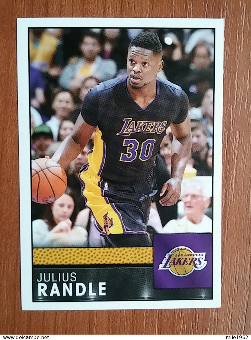 ST 42 - NBA Basketball 2016-2017, Sticker, Autocollant, PANINI, No 334 Julius Randle Los Angeles Lakers - Libros