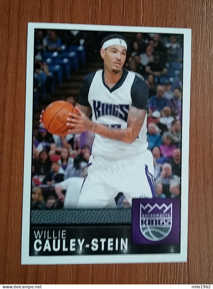 ST 43 - NBA Basketball 2016-2017, Sticker, Autocollant, PANINI, No 358 Willie Cauley-Stein Sacramento Kings - Books