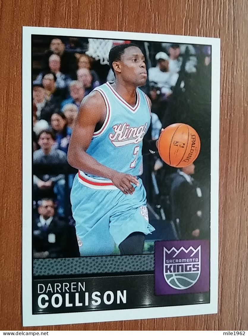 ST 43 - NBA Basketball 2016-2017, Sticker, Autocollant, PANINI, No 359 Darren Collison Sacramento Kings - Livres