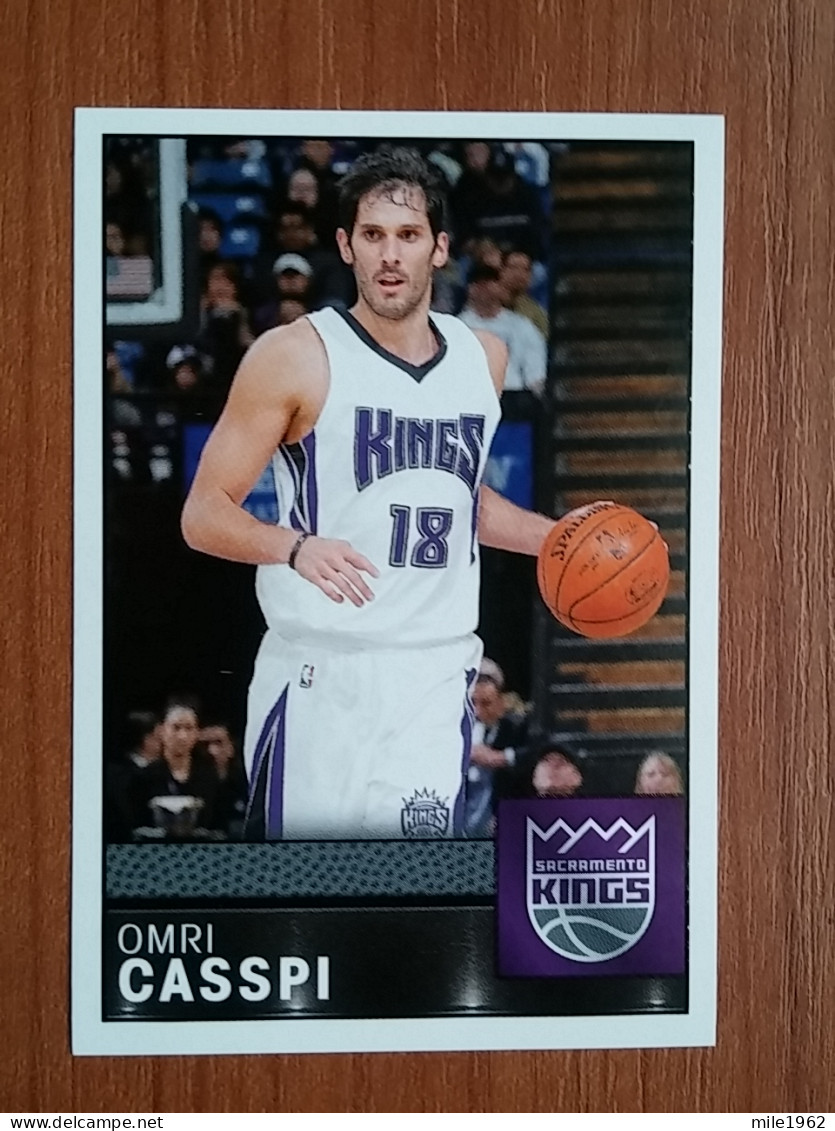 ST 43 - NBA Basketball 2016-2017, Sticker, Autocollant, PANINI, No 361 Omri Casspi Sacramento Kings - Libri