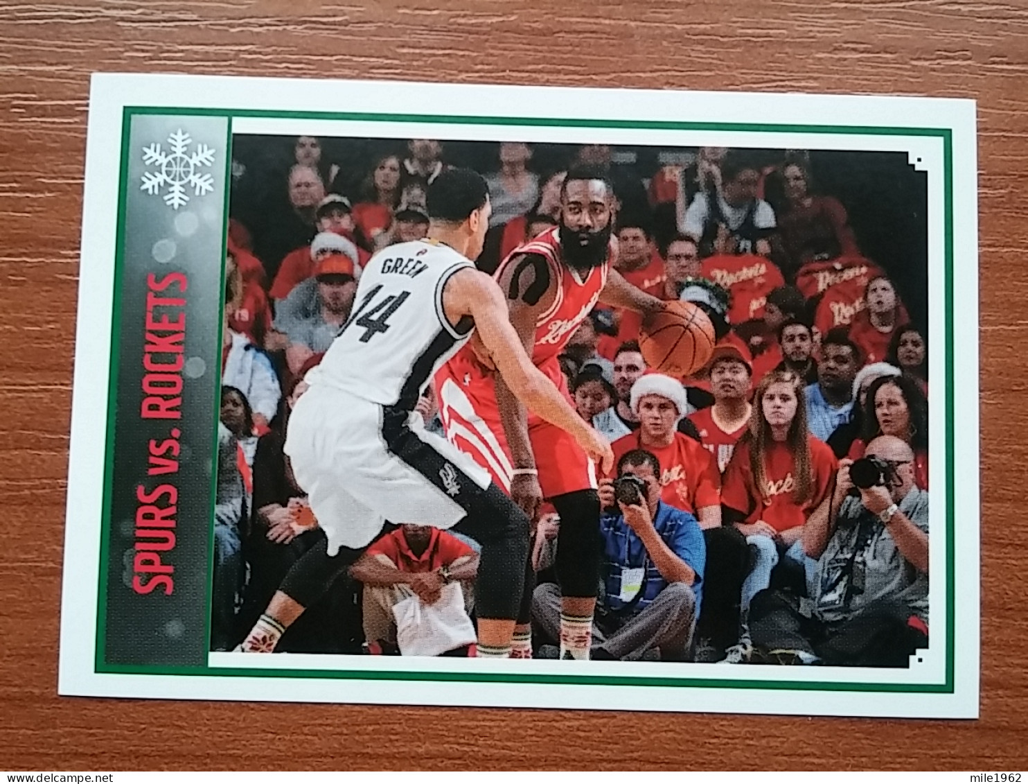 ST 43 - NBA Basketball 2016-2017, Sticker, Autocollant, PANINI, No 372 Spurs Vs. Rockets - Libros