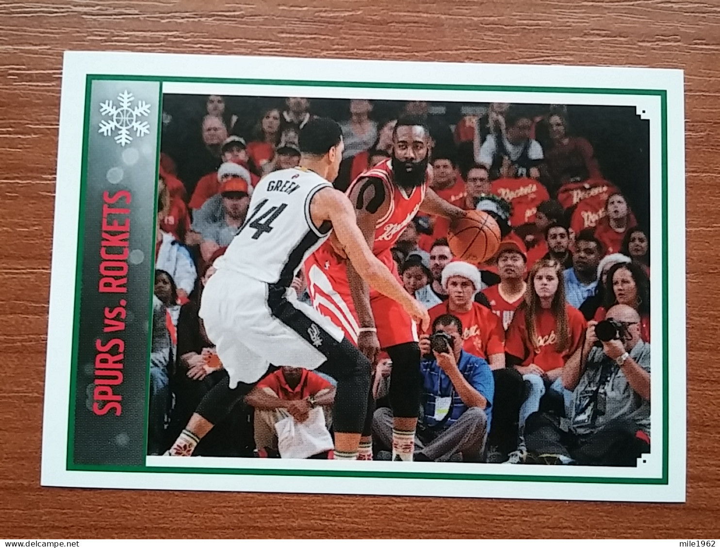 ST 43 - NBA Basketball 2016-2017, Sticker, Autocollant, PANINI, No 372 Spurs Vs. Rockets - Books