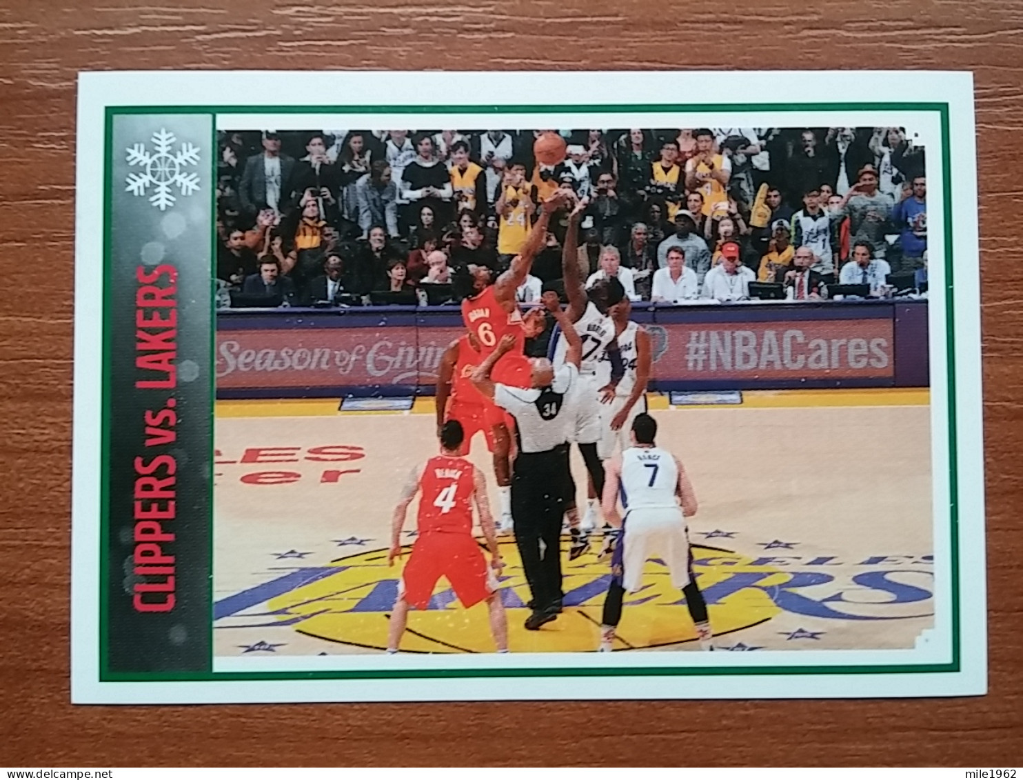 ST 43 - NBA Basketball 2016-2017, Sticker, Autocollant, PANINI, No 373 Clippers Vs. Lakers - Libros