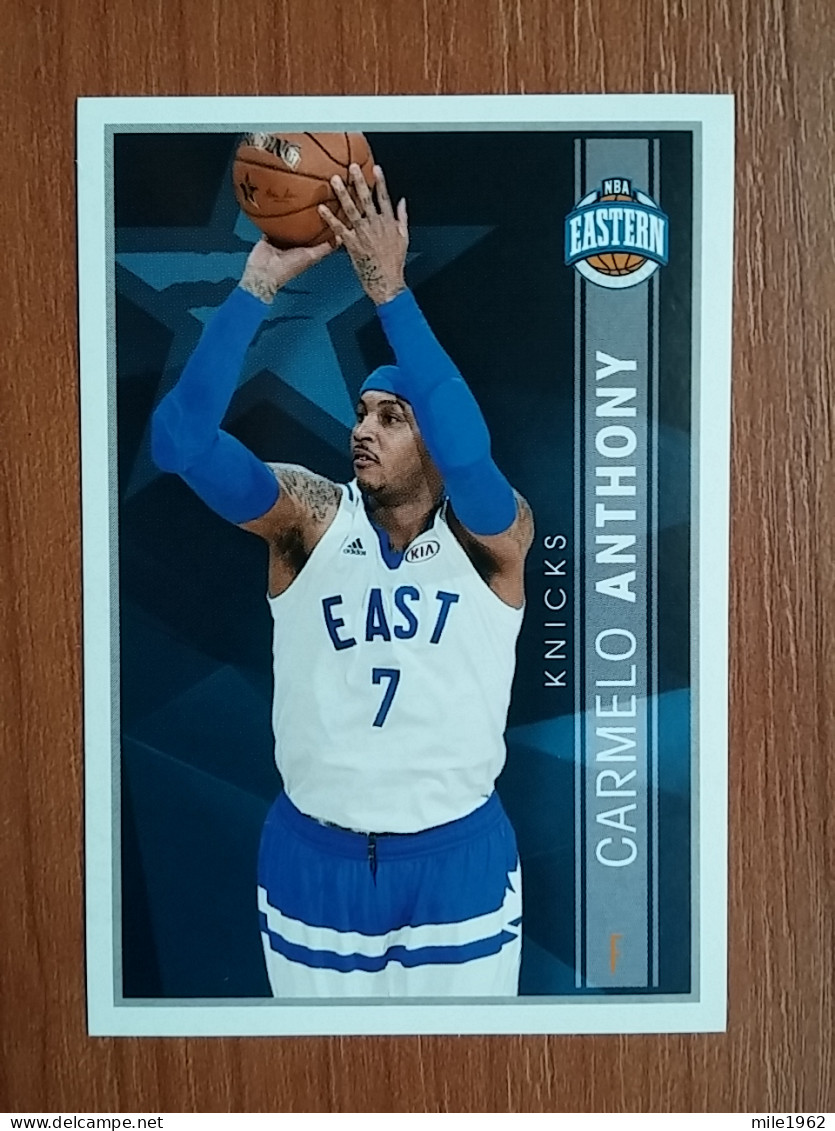 ST 43 - NBA Basketball 2016-2017, Sticker, Autocollant, PANINI, No 389 Carmelo Anthony Eastern Conference  - Libros