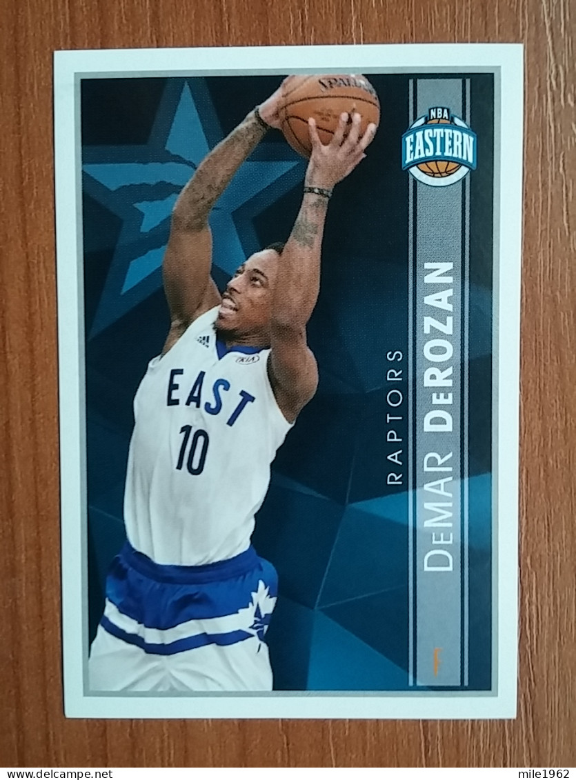 ST 43 - NBA Basketball 2016-2017, Sticker, Autocollant, PANINI, No 390 DeMar DeRozan Eastern Conference - Libros