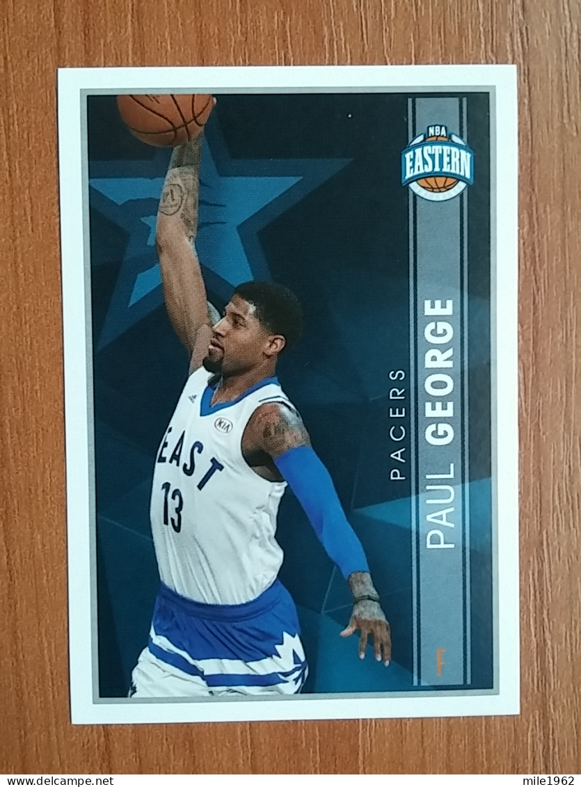 ST 43 - NBA Basketball 2016-2017, Sticker, Autocollant, PANINI, No 393 Paul George Eastern Conference - Libros