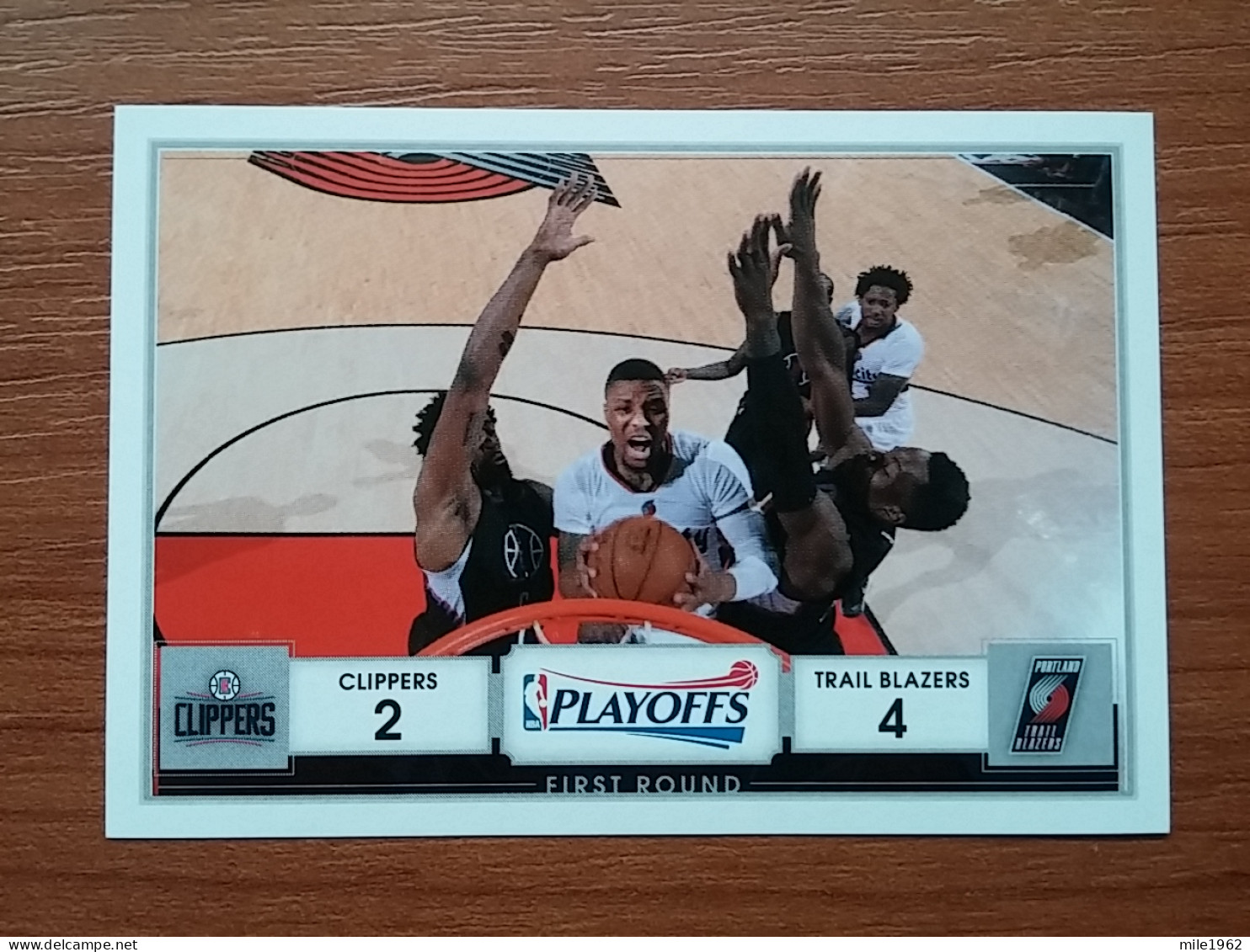 ST 43 - NBA Basketball 2016-2017, Sticker, Autocollant, PANINI, No 399 Clippers Vs. Trail Blazers - Libros