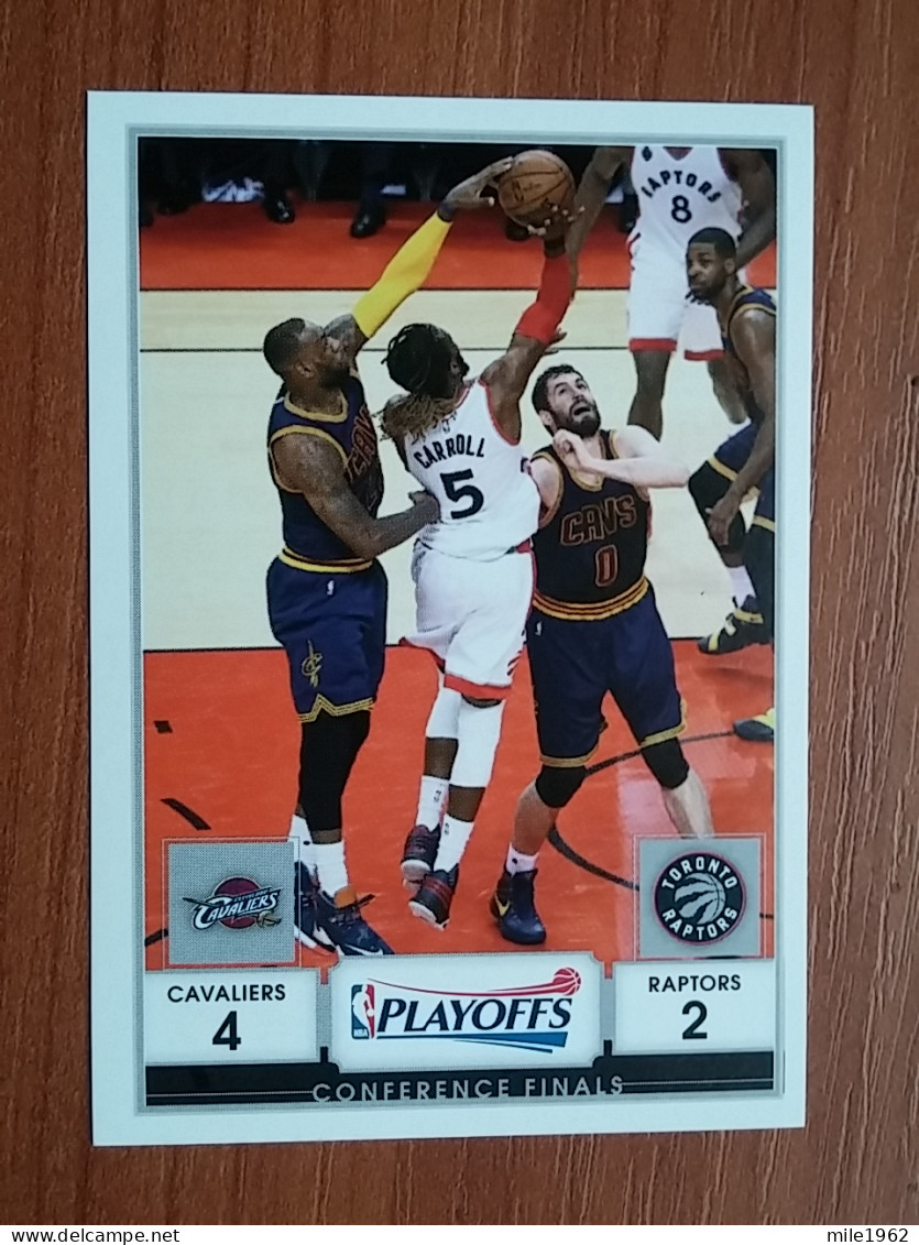 ST 43 - NBA Basketball 2016-2017, Sticker, Autocollant, PANINI, No 405 Cavaliers Vs. Raptors - Livres