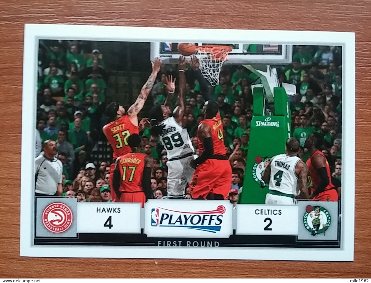 ST 43 - NBA Basketball 2016-2017, Sticker, Autocollant, PANINI, No 409 Hawks Vs. Celtics - Livres