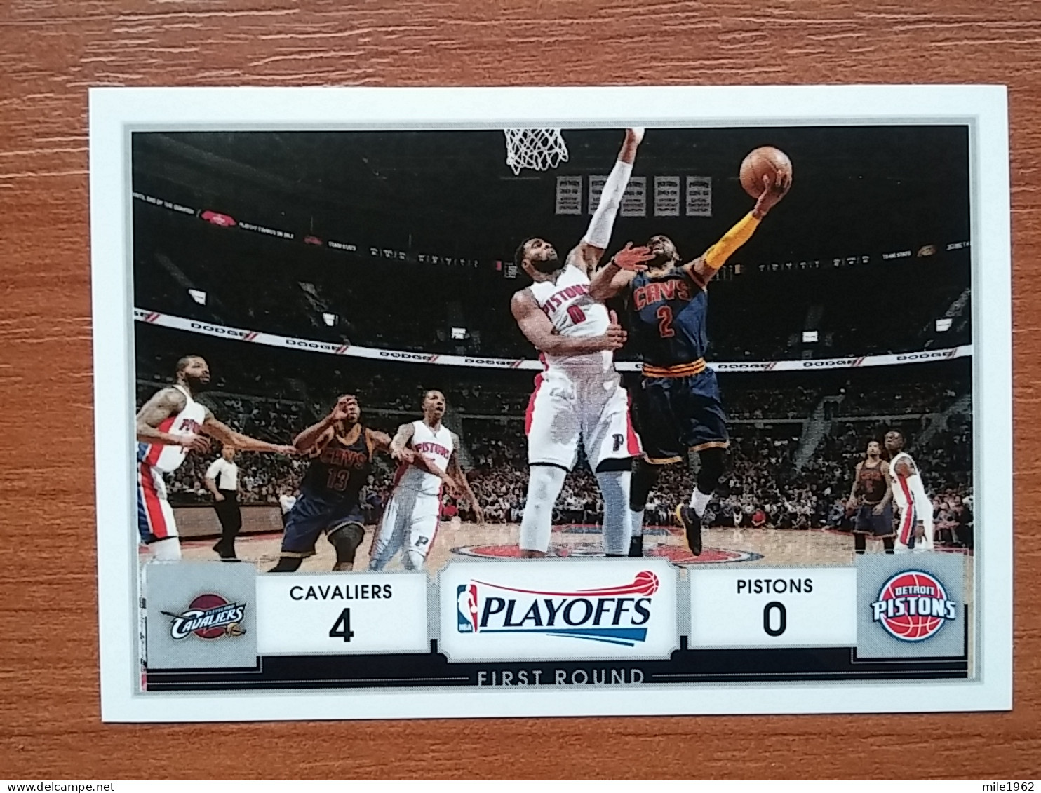 ST 43 - NBA Basketball 2016-2017, Sticker, Autocollant, PANINI, No 408 Cavaliers Vs. Pistons - Bücher