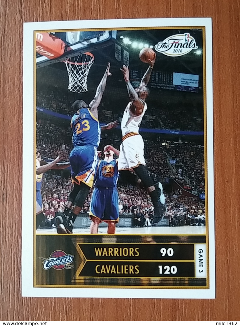 ST 44 - NBA Basketball 2016-2017, Sticker, Autocollant, PANINI, No 414 2016 NBA Finals - Books