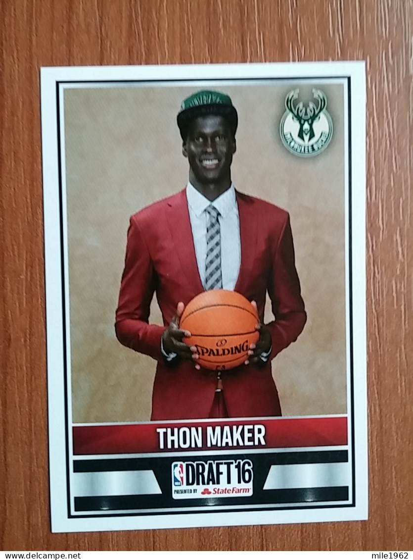 ST 44 - NBA Basketball 2016-2017, Sticker, Autocollant, PANINI, No 434 10th Overall - Thon Maker - Livres