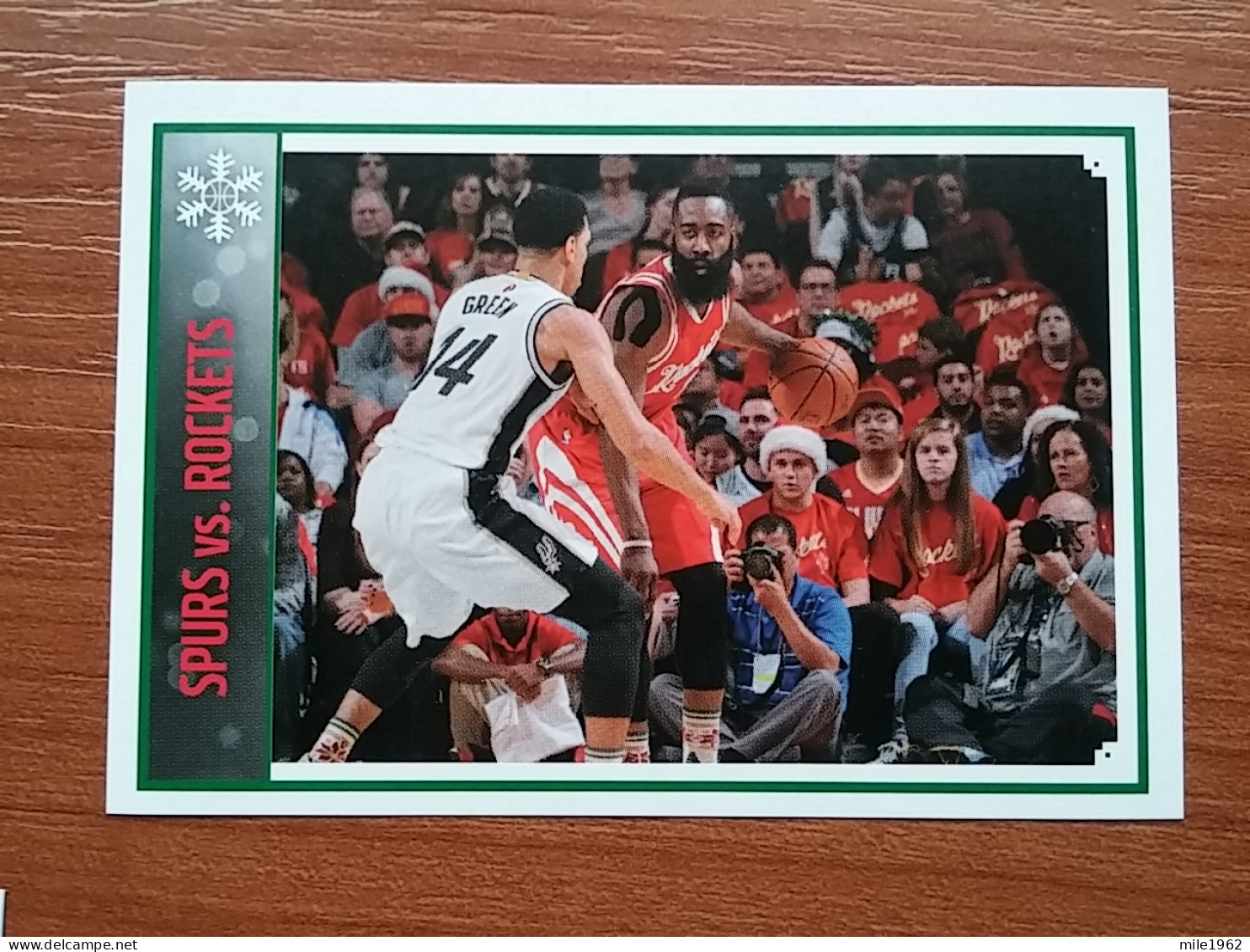 ST 44 - NBA Basketball 2016-2017, Sticker, Autocollant, PANINI, No 372 Spurs Vs. Rockets - Books