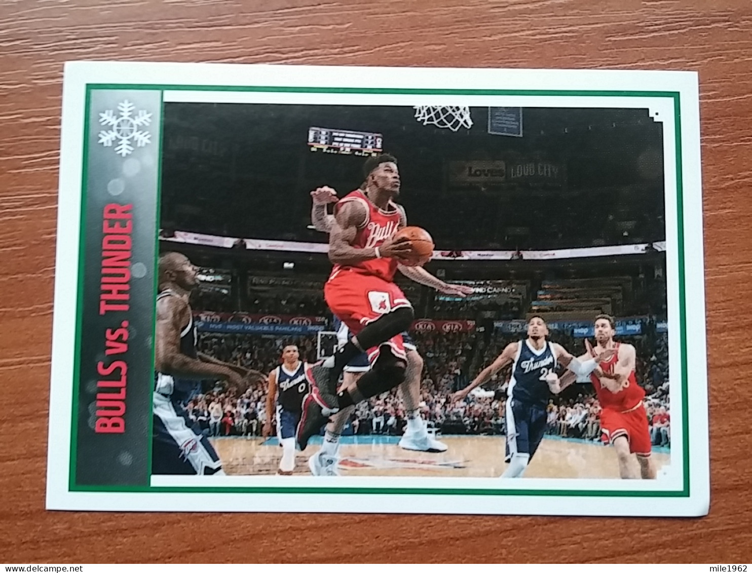 ST 44 - NBA Basketball 2016-2017, Sticker, Autocollant, PANINI, No 370 Bulls Vs. Thunder - Bücher