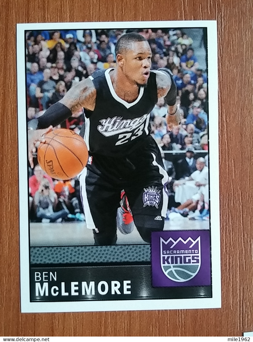 ST 44 - NBA Basketball 2016-2017, Sticker, Autocollant, PANINI, No 360 Ben McLemore Sacramento Kings - Libros