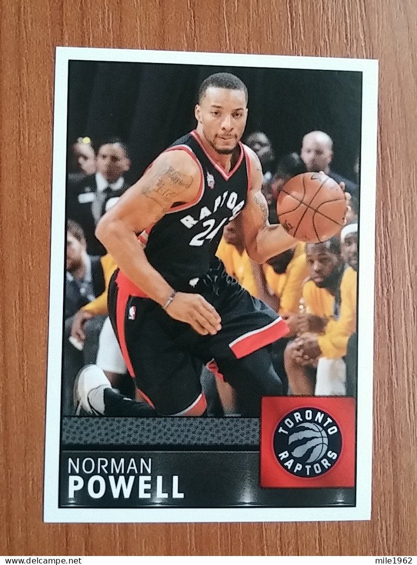 ST 45 - NBA Basketball 2016-2017, Sticker, Autocollant, PANINI, No 64 Norman Powell Toronto Raptors - Libros