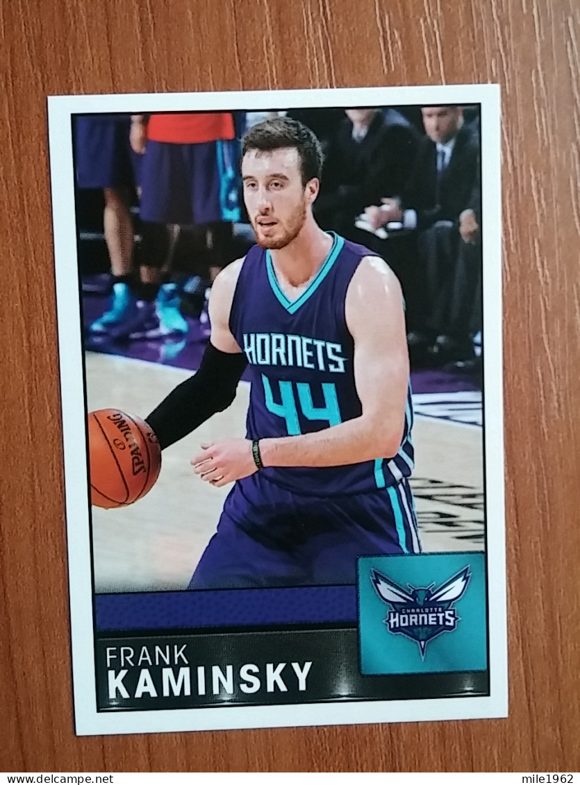 ST 45 - NBA Basketball 2016-2017, Sticker, Autocollant, PANINI, No 145 Frank Kaminsky Charlotte Hornets - Libros