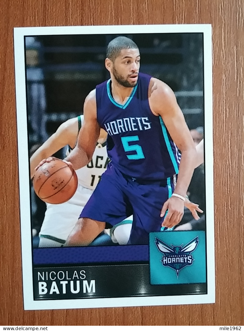 ST 45 - NBA Basketball 2016-2017, Sticker, Autocollant, PANINI, No 146 Nicolas Batum Charlotte Hornets - Libros