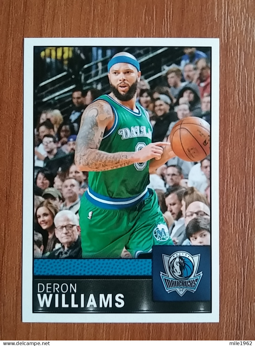 ST 45 - NBA Basketball 2016-2017, Sticker, Autocollant, PANINI, No 190 Deron Williams Dallas Mavericks - Books