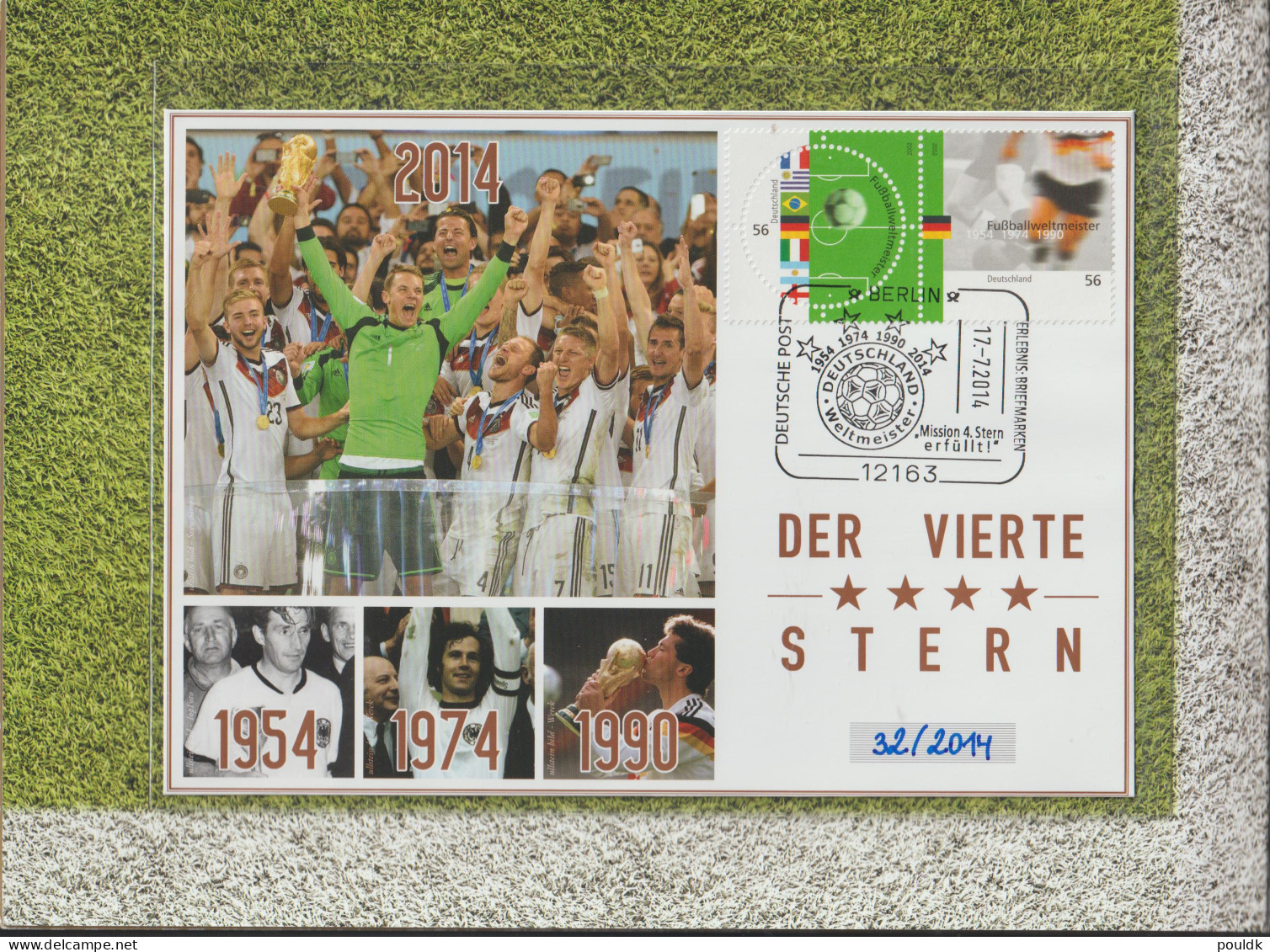 FIFA World Cup 2014 - Wholesale Lot W/27 Pcs Of German Folder W/2 Covers. Weight 1,7 Kg. Please Read Sales Con - 2014 – Brazilië