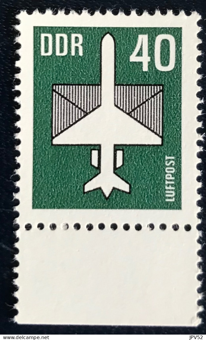 D.D.R.  - C14/38 - 1982 - MNH - Michel 2752 - Vliegtuig - Poste Aérienne
