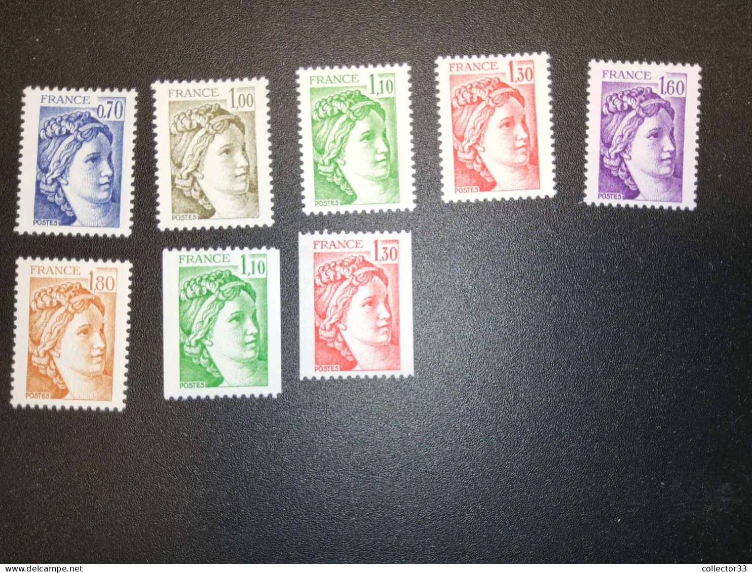 Année Complète 1979 47 Timbres Neufs Sans Charnieres - 1970-1979