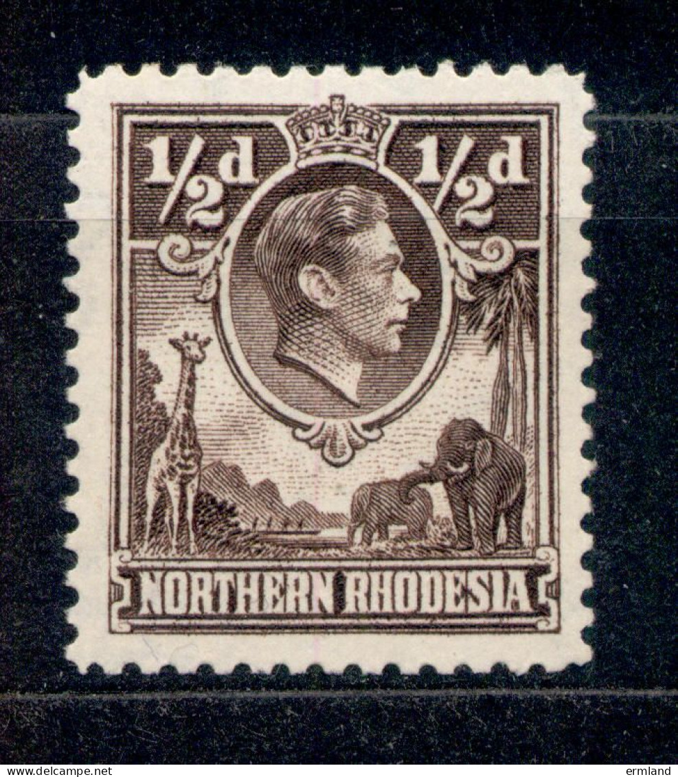 Northern Rhodesia 1938 - Michel Nr. 26 A * - Northern Rhodesia (...-1963)