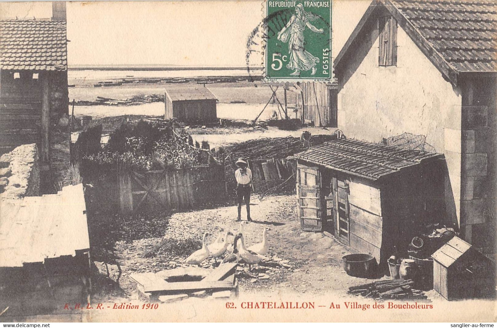 CPA 17 CHATELAILLON / AU VILLAGE DES BOUCHOLEURS - Châtelaillon-Plage