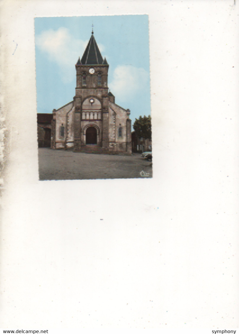 87. CPSM - ORADOUR SUR VAYRES - L'église - 1970 - Scan Du Verso - - Oradour Sur Vayres