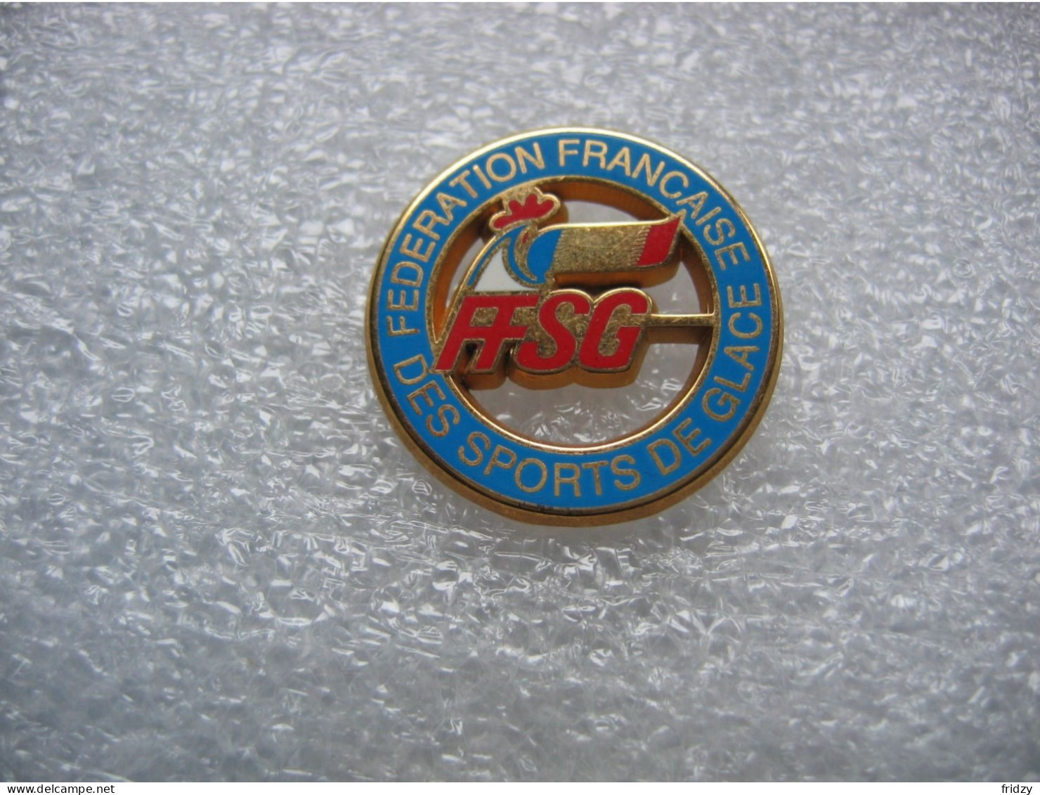 Pin's De La FFSG (Fédération Francaise Des Sports De Glace) - Pattinaggio Artistico