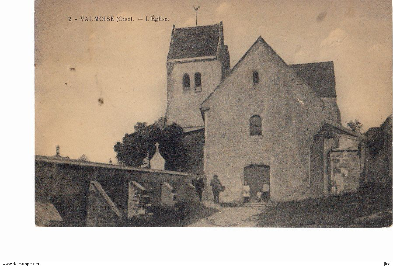 60-vaumoise L Eglise - Vaumoise