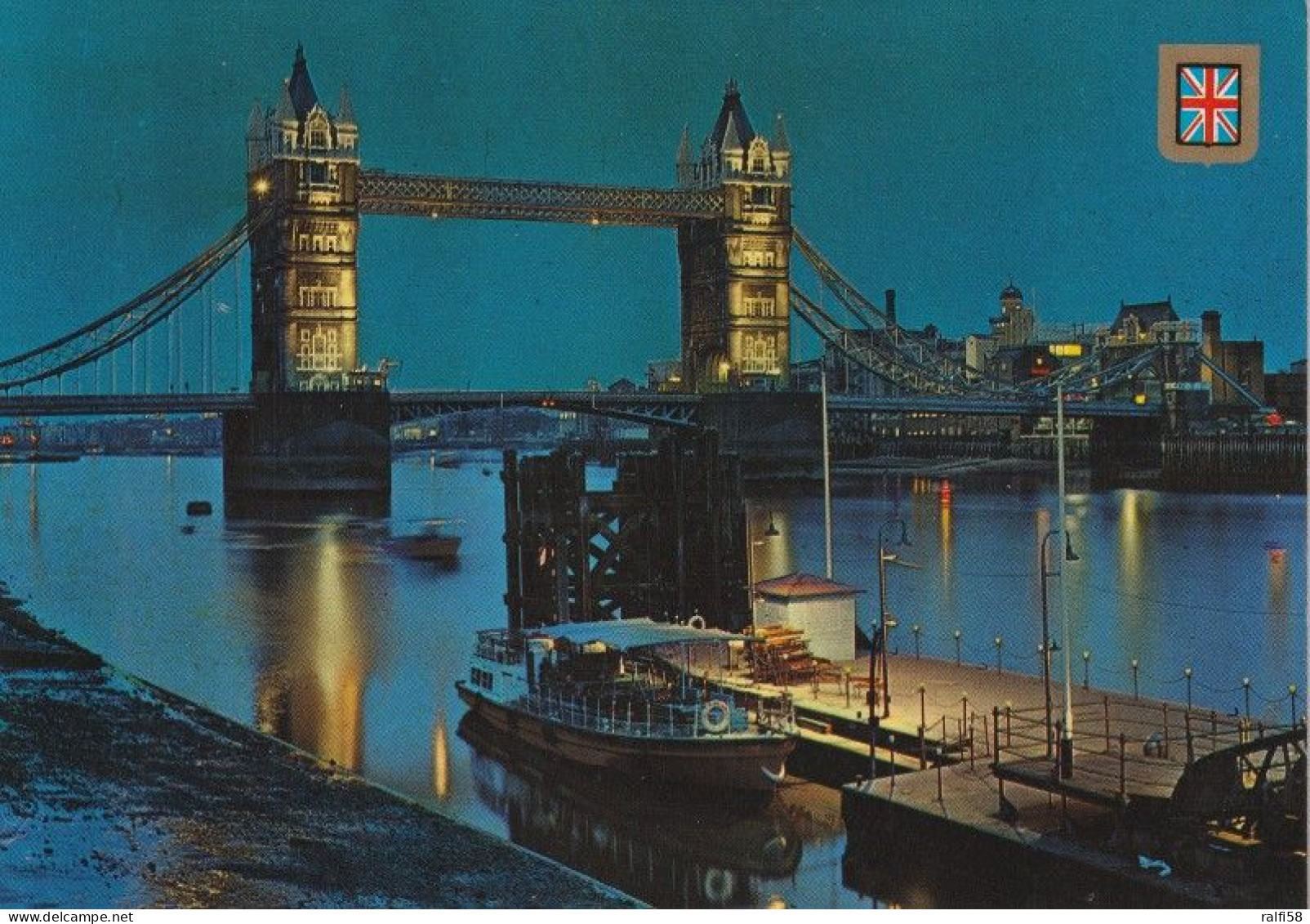 3 AK England * 3 Ansichten Der Tower Bridge Auch Mit Luftbildaufnahme * - River Thames