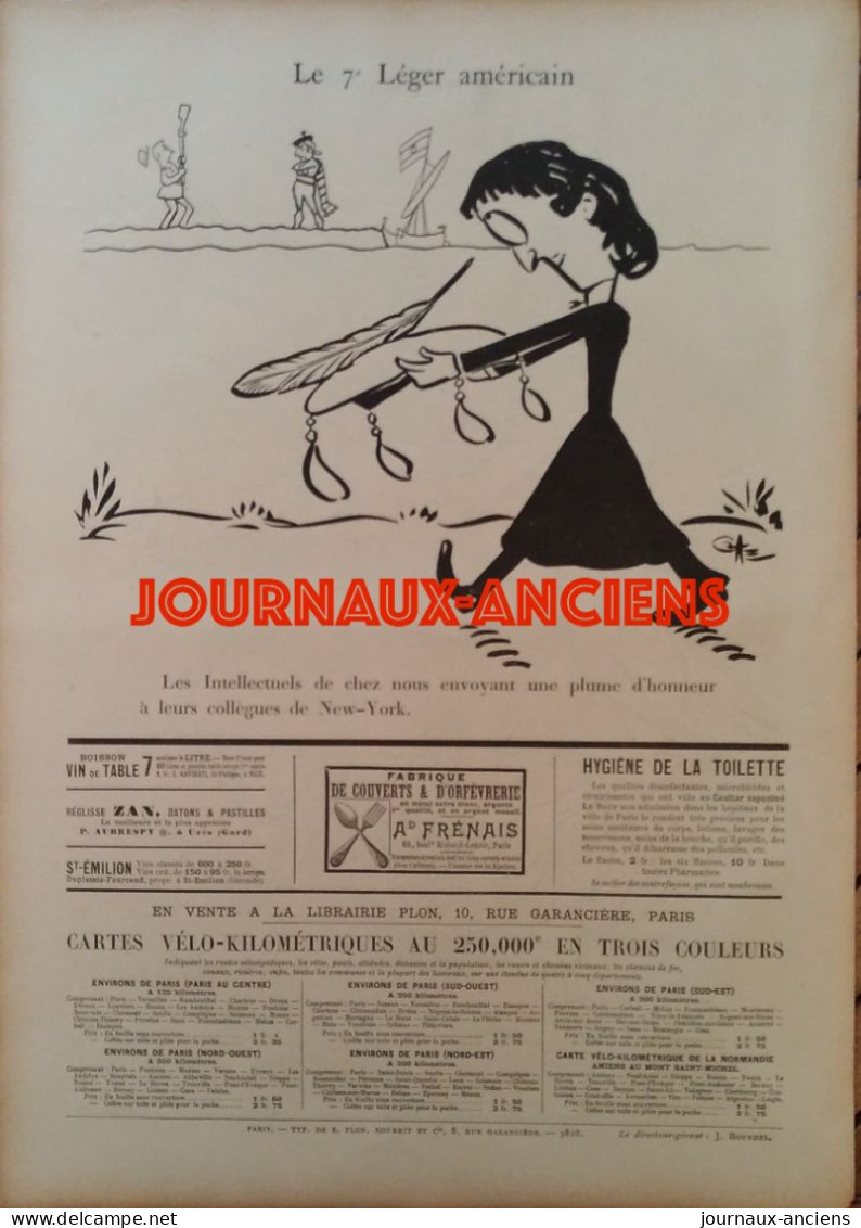 1898 JOURNAL PSST...! N° 14 - L'EXPRESS DE MADRID - NOUVEAU GARGANTUA - ONCLE SAM - CARAN D'ACHE - FORAIN - 1850 - 1899